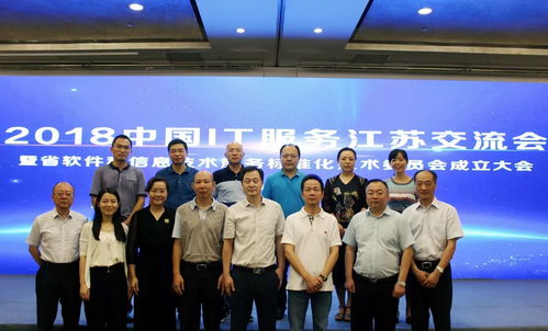 2018中國IT服務江蘇交流會與省軟件和信息技術服務標準化技術委員會成立大會在南京成功召開